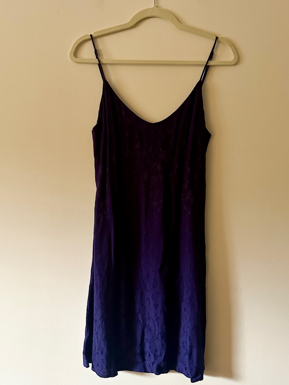 Tru Blu cotton Purple Mini Dress